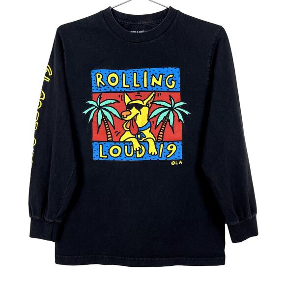 Rolling Loud Long Sleeve T Shirt 2019 Los Angeles Small Rap Juice Wrld A$AP - Picture 1 of 8